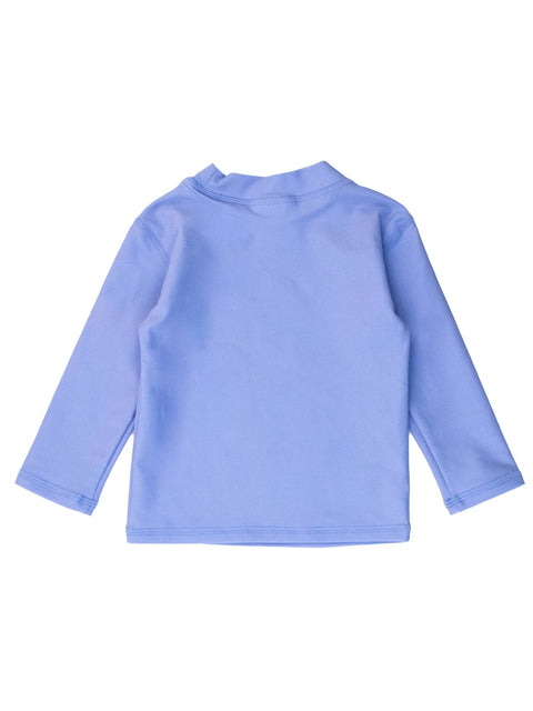 Long Sleeve Rash Guard - Periwinkle Blue