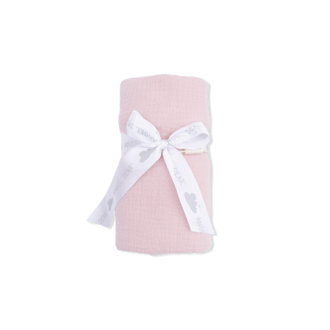 Muslin Swaddle Blanket - Solid Lotus