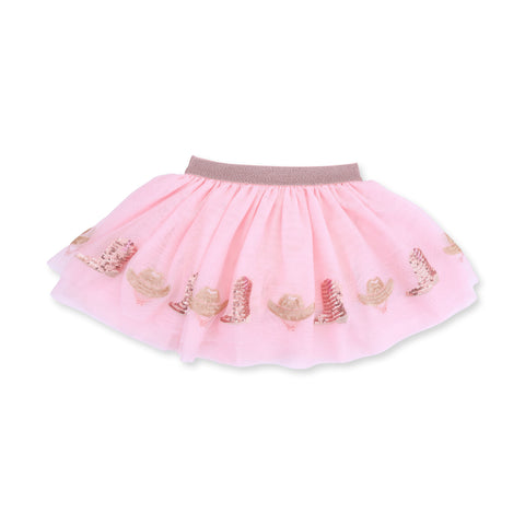 Tutu Skirt with Bike Short - Horseshoe