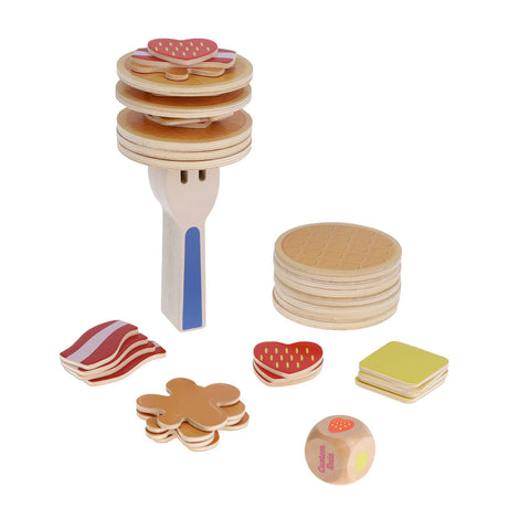 Waffle Topple Stacking Game for Kids