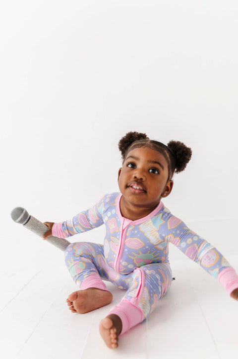 Lavender Haze Convertible Bamboo Pajama