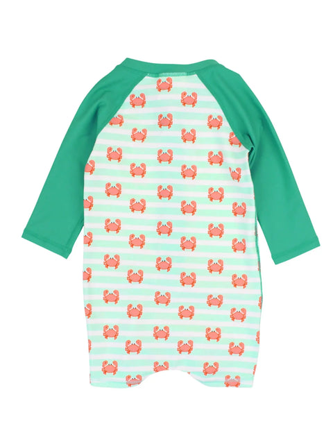 Long Sleeve One Piece Rash Guard Swimsuit - Crabby Cove