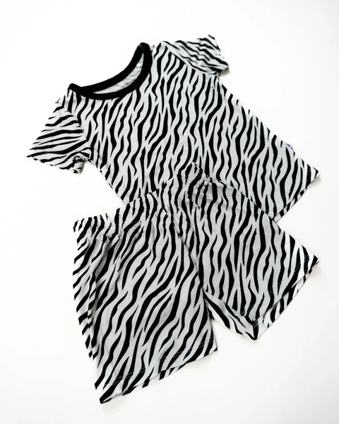 Short Sleeve Pajamas | Stripes