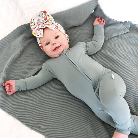 Eucalyptus Zip Bamboo Pajamas