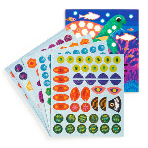 Sticker Sparkle Poster Activity Kit - Ocean Life