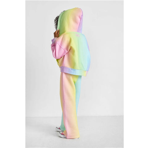 Rainbow Wide-Leg Joggers