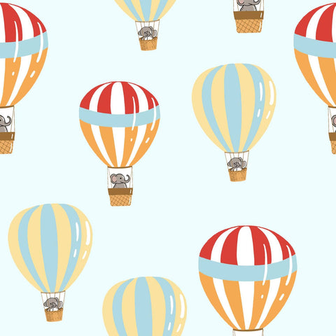 Bamboo Baby Convertible Zipper Pajama Hot Air Balloon