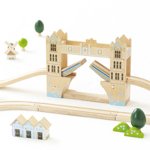 London Wooden Train Set
