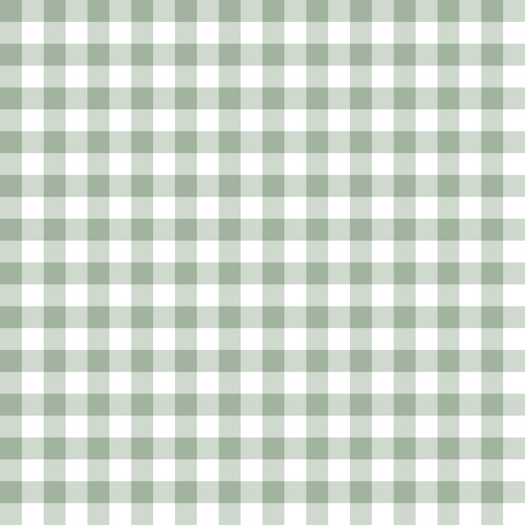 Sage Gingham Jam Set