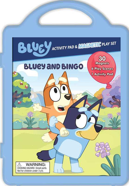 Bluey and Bingo Magnetic Playset