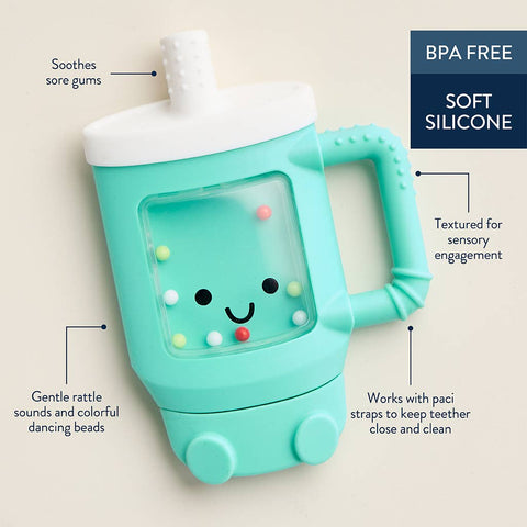 Sweetie Shake Plus™ Teething & Rattle Toy - Tumbler