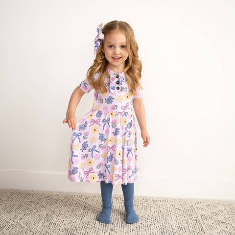 Evie Bamboo Twirl Dress