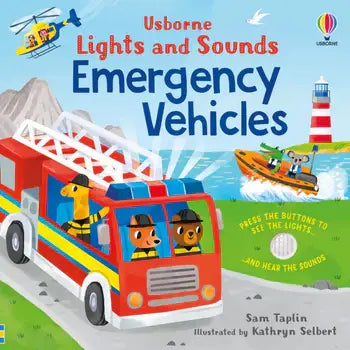 Lights and Sounds Emergency Vehicles Book