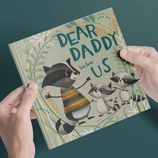 Dear Daddy Love From Us Book