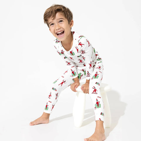 Kids Bamboo Pajama Set - The Elf on the Shelf