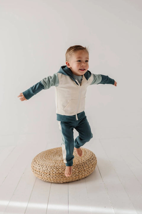 Long Sleeve Track Set - Midnight