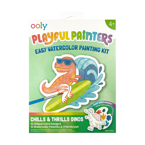Playful Painters: Watercolor Painting Kit - Chills & Thrills