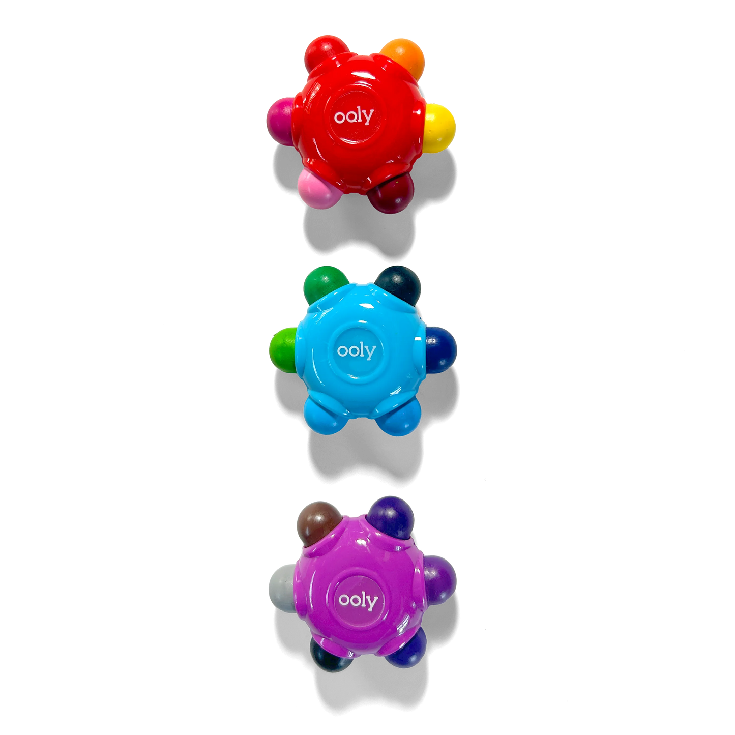 Color Burst Easy Grip Crayons (Set of 3)