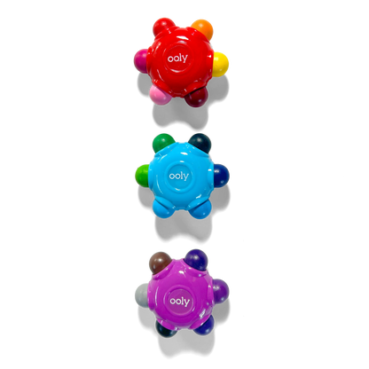 Color Burst Easy Grip Crayons (Set of 3)