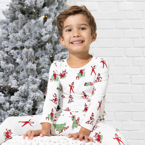 Kids Bamboo Pajama Set - The Elf on the Shelf