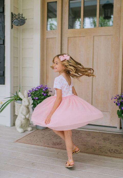 Tutu Dress - Ditsy Bunny