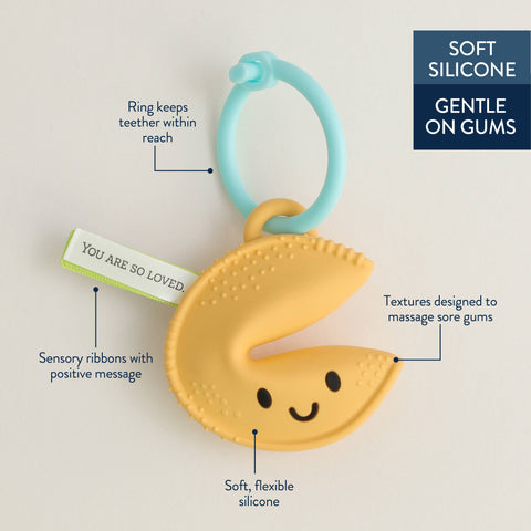 Itzy Treat™ Teething Pal - Fortune Cookie