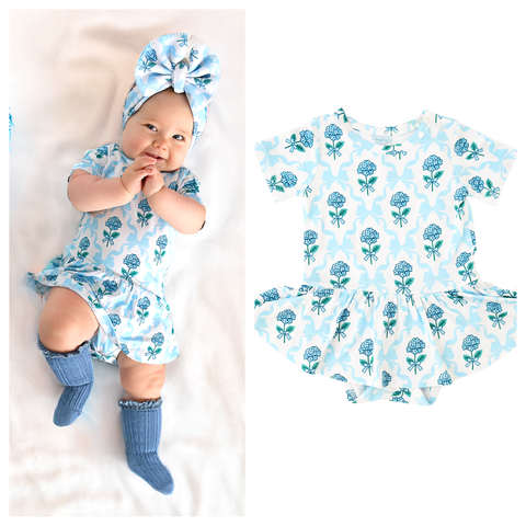Savannah Bamboo Floral Tutu Dress