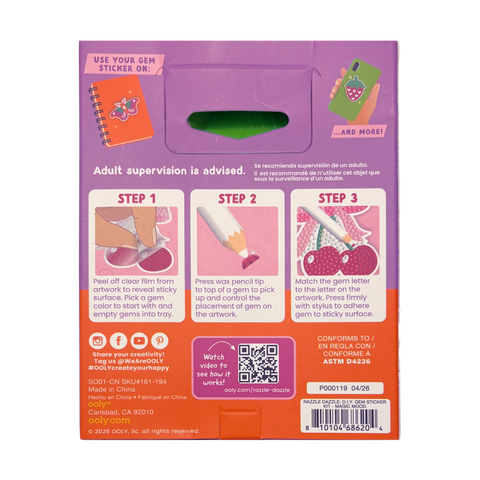 Mini Razzle Dazzle DIY Gem Sticker Kit - Magic Mood