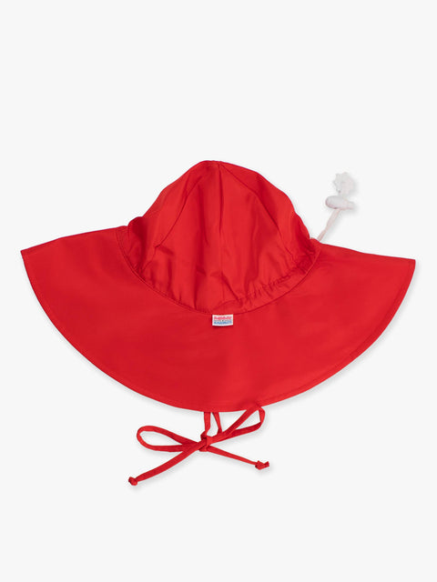 Kids Sun Protective Hat - Vintage Red
