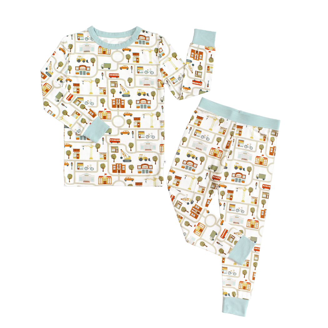 Let's Go City Kids Bamboo Pajama