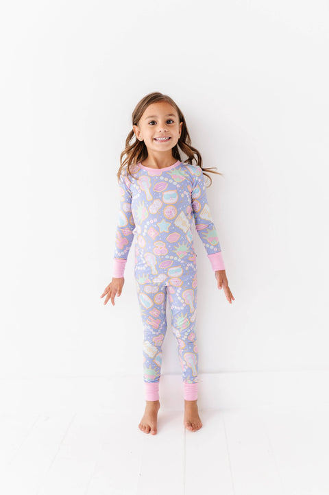 Lavender Haze Bamboo Kids Pajamas