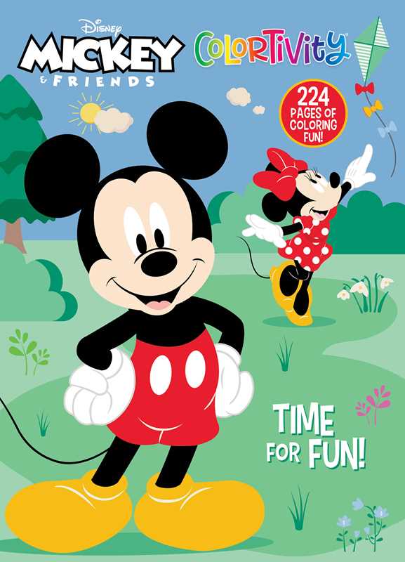 Disney Mickey & Friends: Time for Fun! Coloring Book