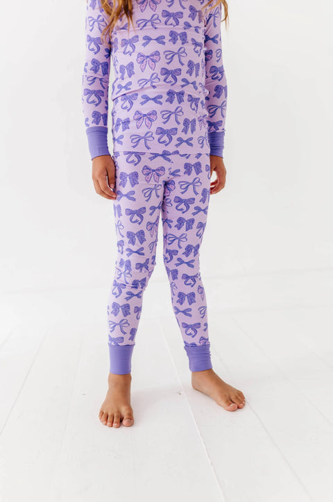Preppy & Purple Kids Pajamas