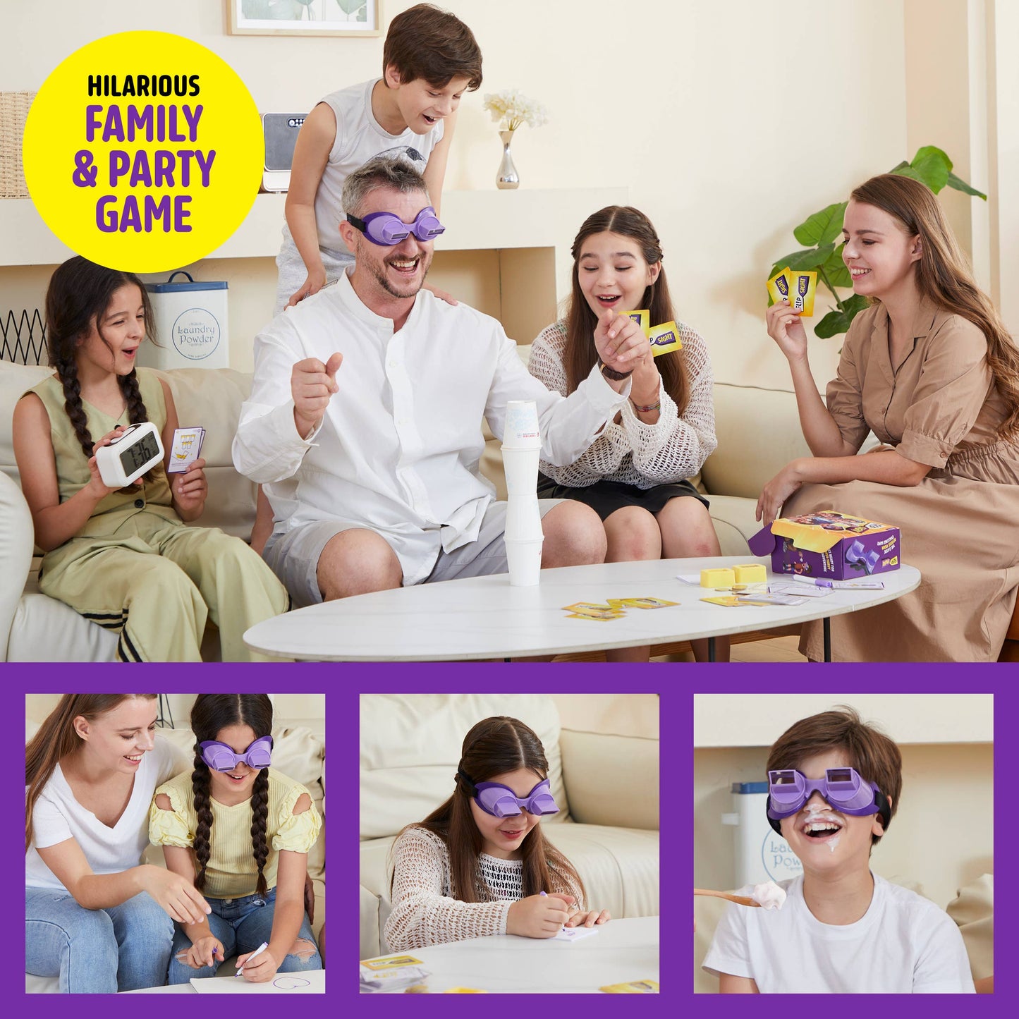 FlipSight Upside Down Goggles Family Game