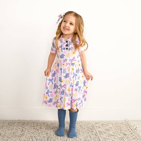 Evie Bamboo Twirl Dress