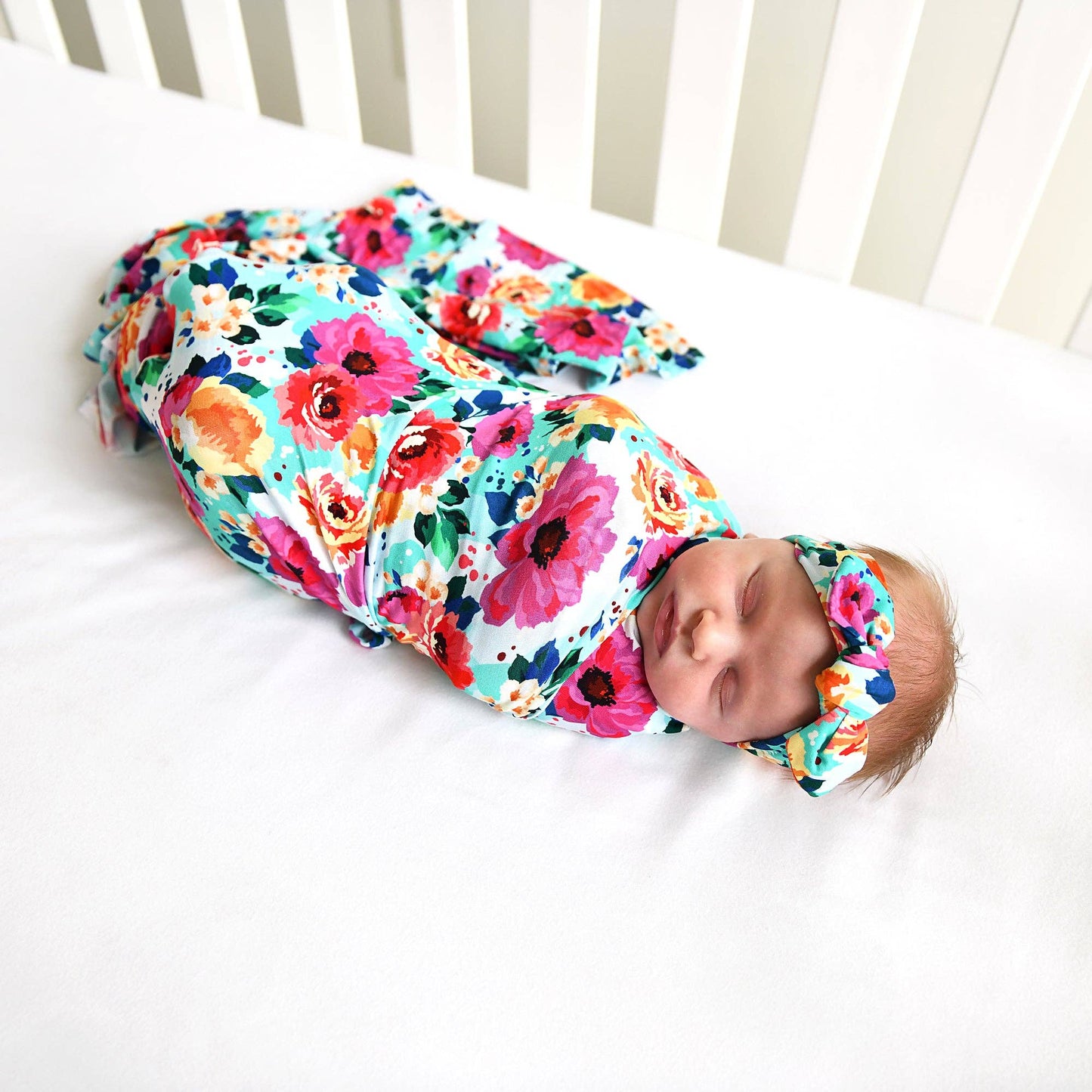 Maggie Bamboo Swaddle Blanket