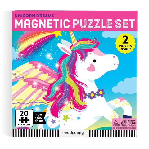 Magnetic Puzzle Portfolio - Unicorn Dreams