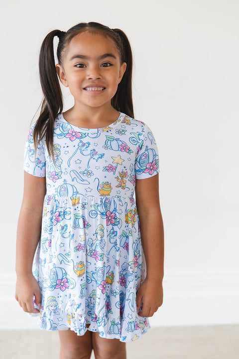 Midnight - Ruffle Dress