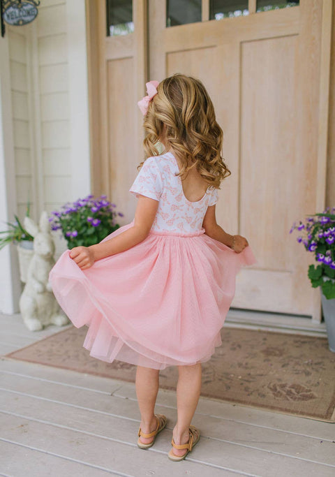 Tutu Dress - Ditsy Bunny