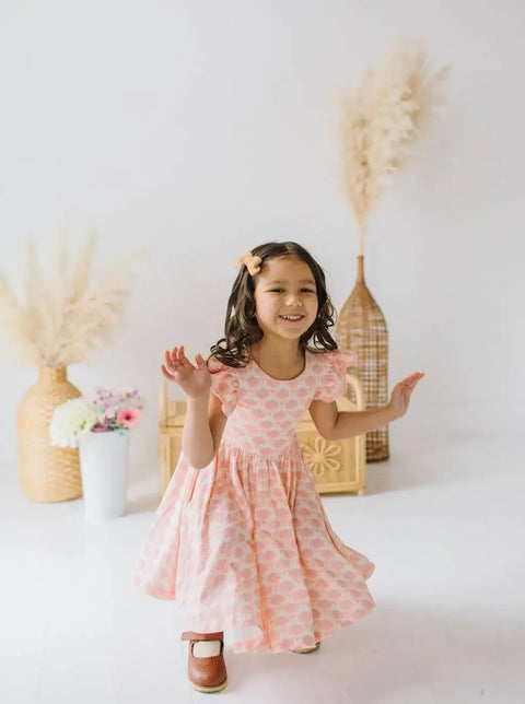 Olivia Dress in Petal Pop