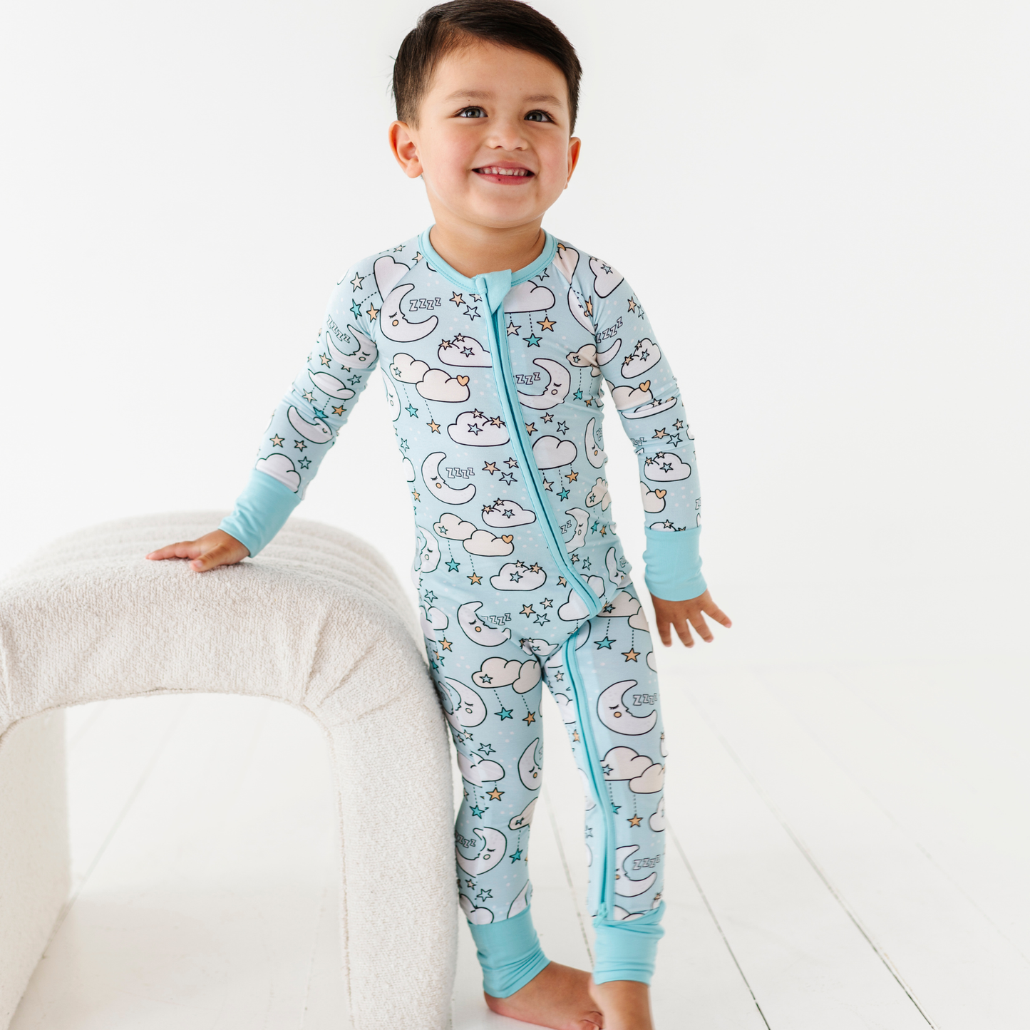 Blue Starry Slumber Convertible Footie