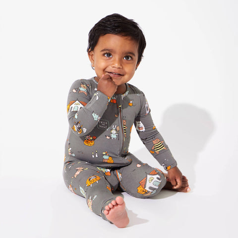 Bamboo Convertible Footie - Trick or Treaters