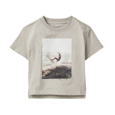 Catching Waves Tee - Charcoal