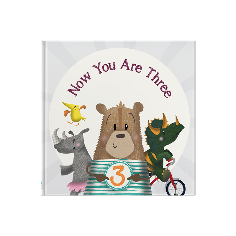 Now You Are Three Birthday Book