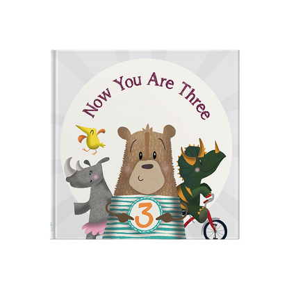 Now You Are Three Birthday Book