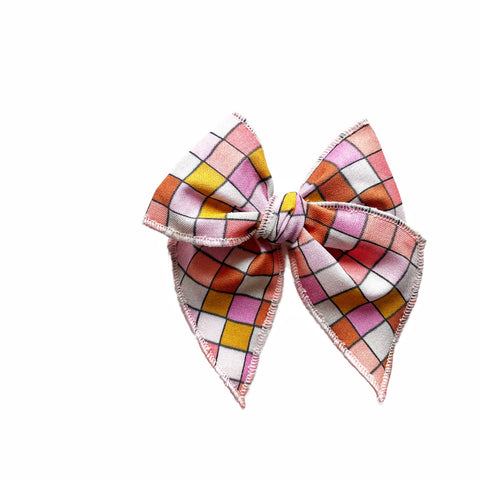 Colorful Disco Elle Bow