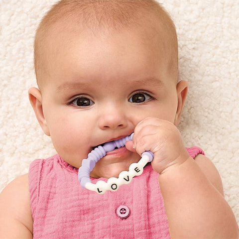 Bitzy Bands™ Silicone Teething Bracelet Rings