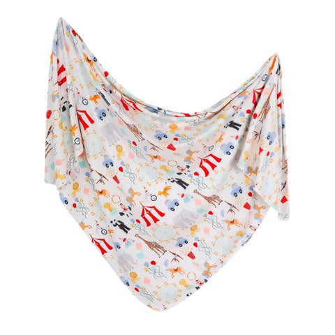 Knit Swaddle Blanket - Bailey