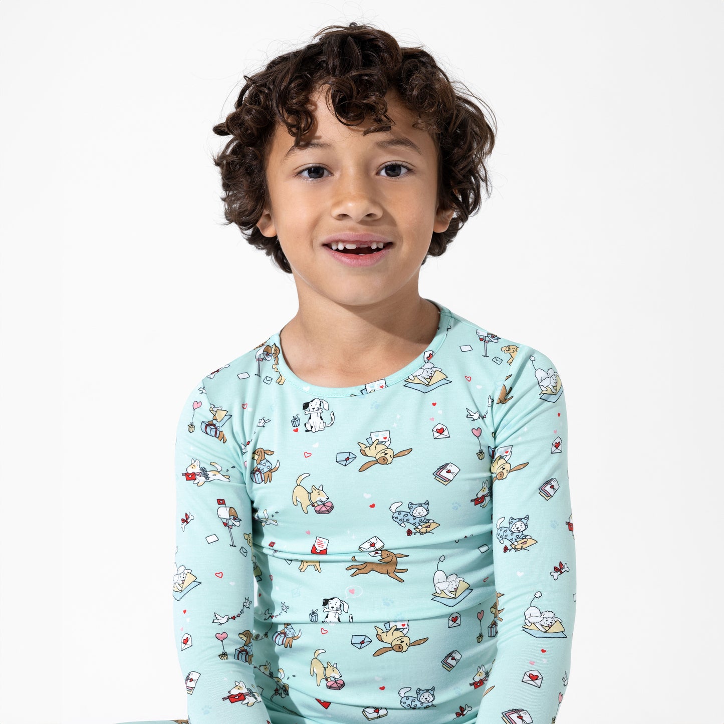 Puppy Love Kids Bamboo Pajama Set