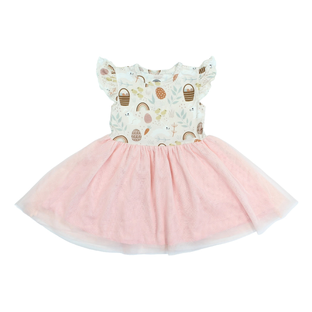 Hop To It Easter Tulle Twirl Dress